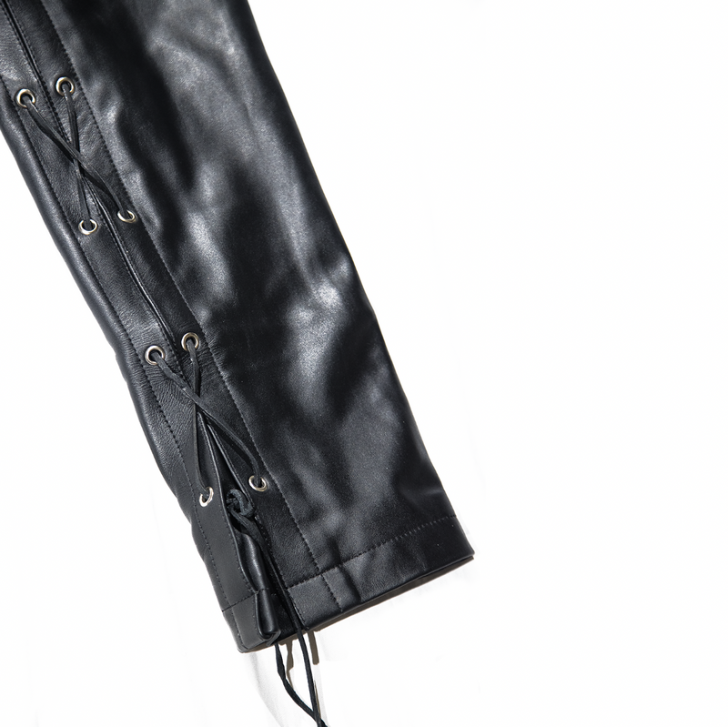 Leather Lace Pant