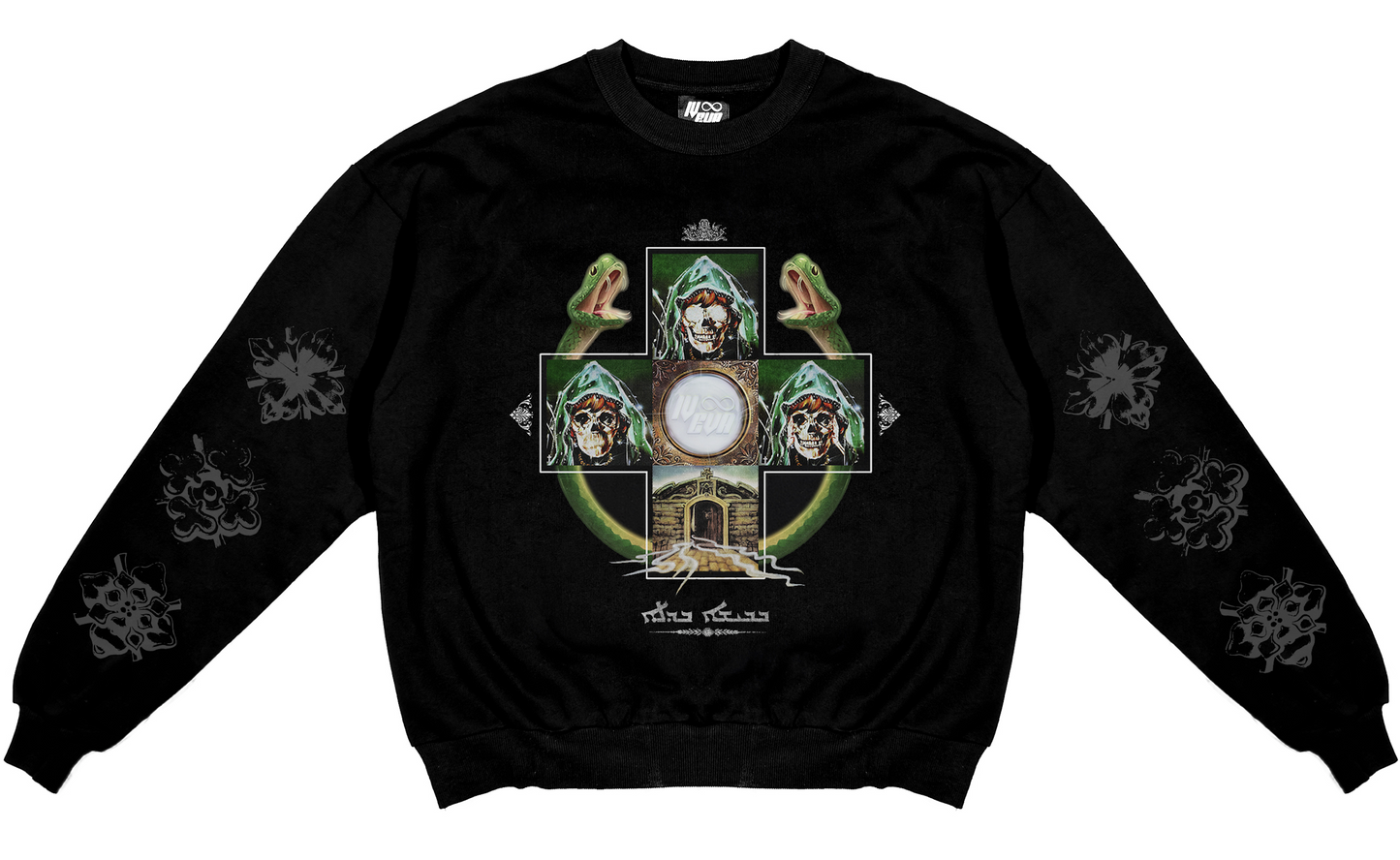 ' FEAR NO EVIL ' CREWNECK