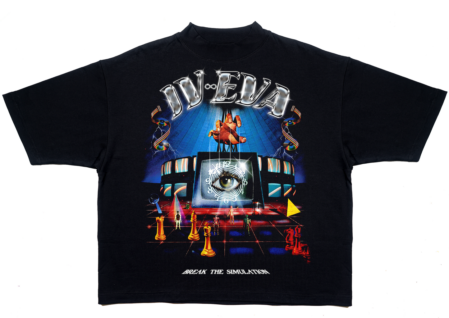 ' SIMULATION ' T-SHIRT