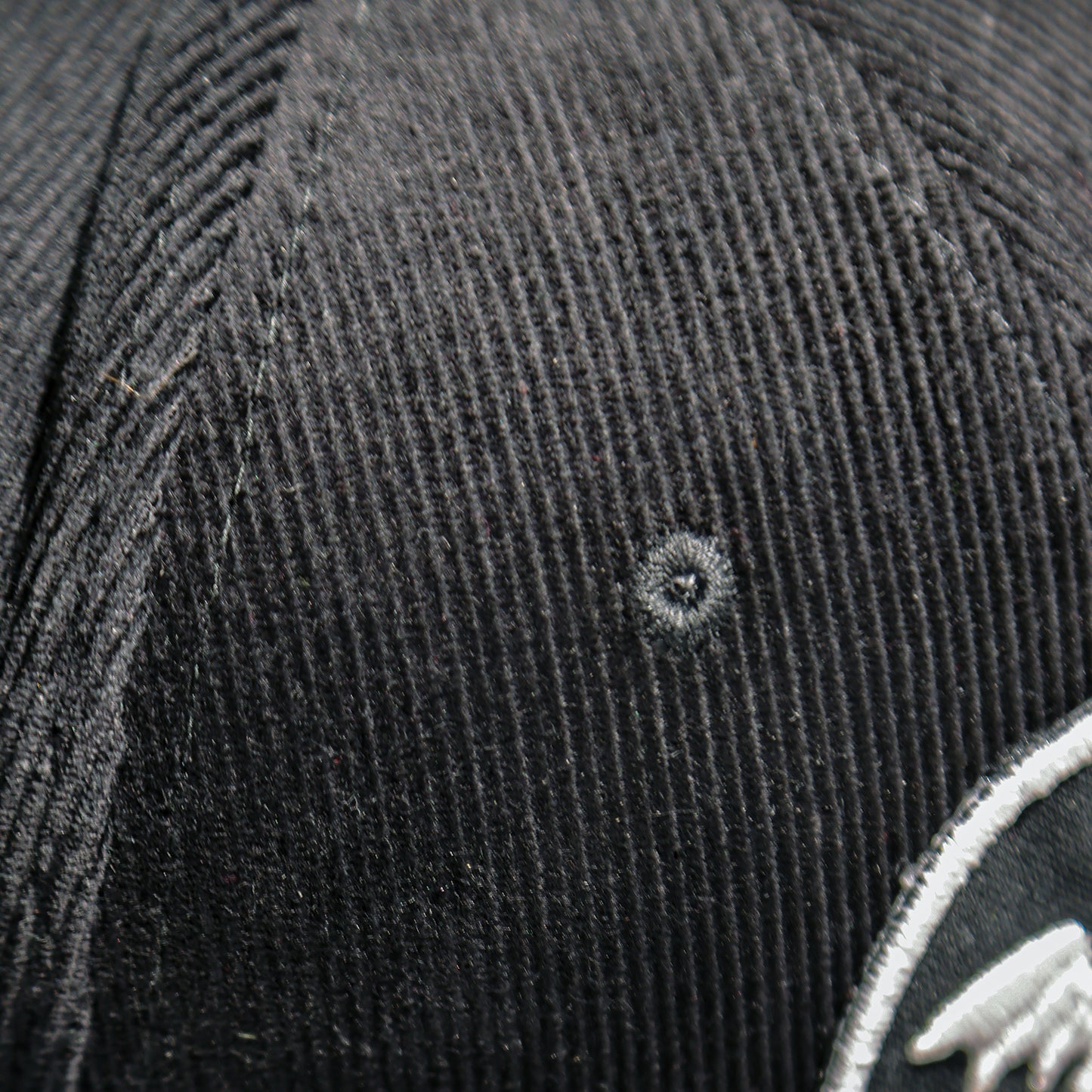 Hourglass Logo Corduroy Hat