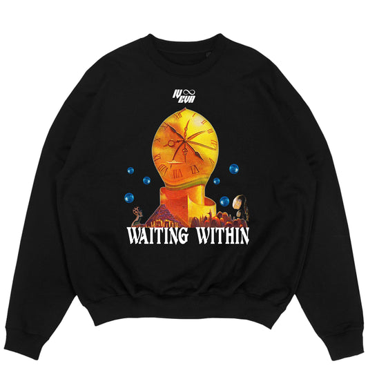 ' Waiting Within ' Heavyweight Crewneck