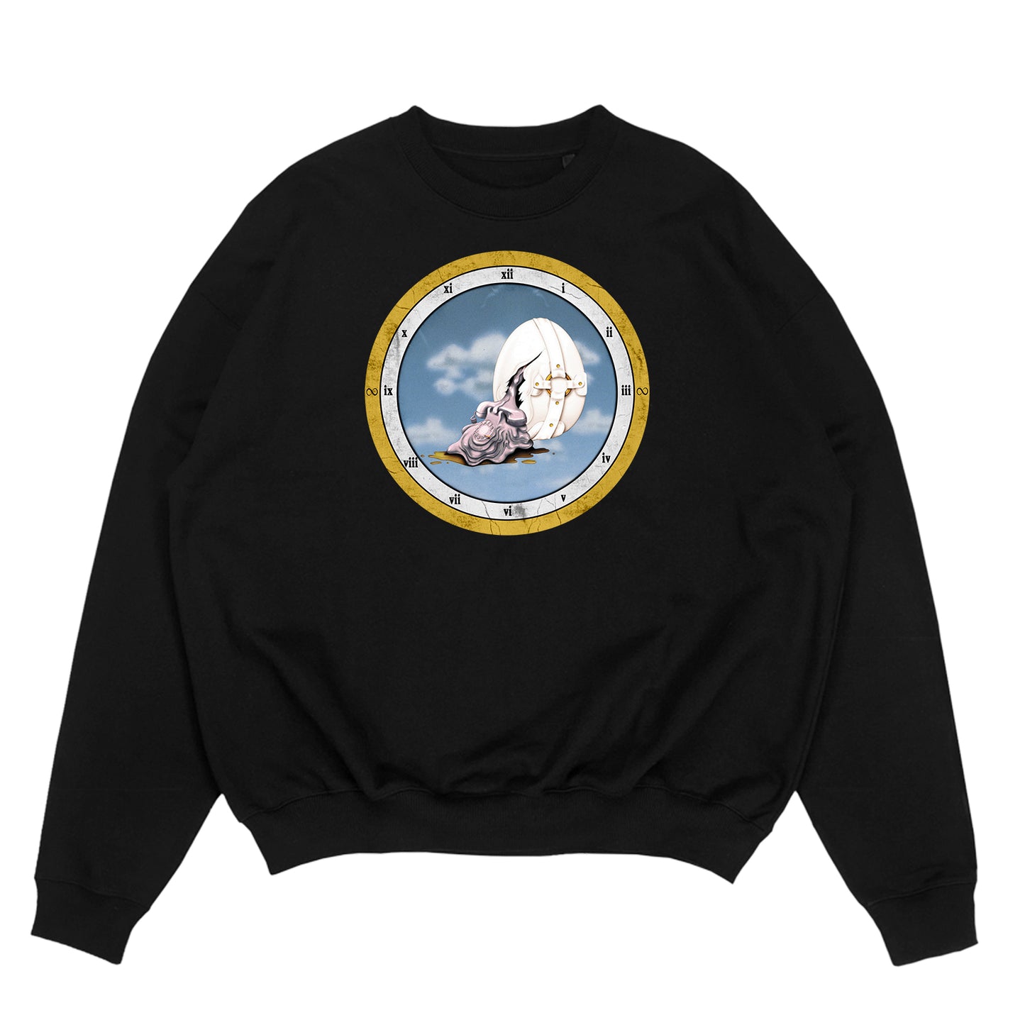 ' Stasis ' Heavyweight Crewneck