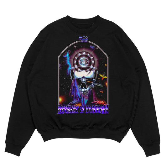 'Dusk 2 Dawn ' Heavyweight Crewneck