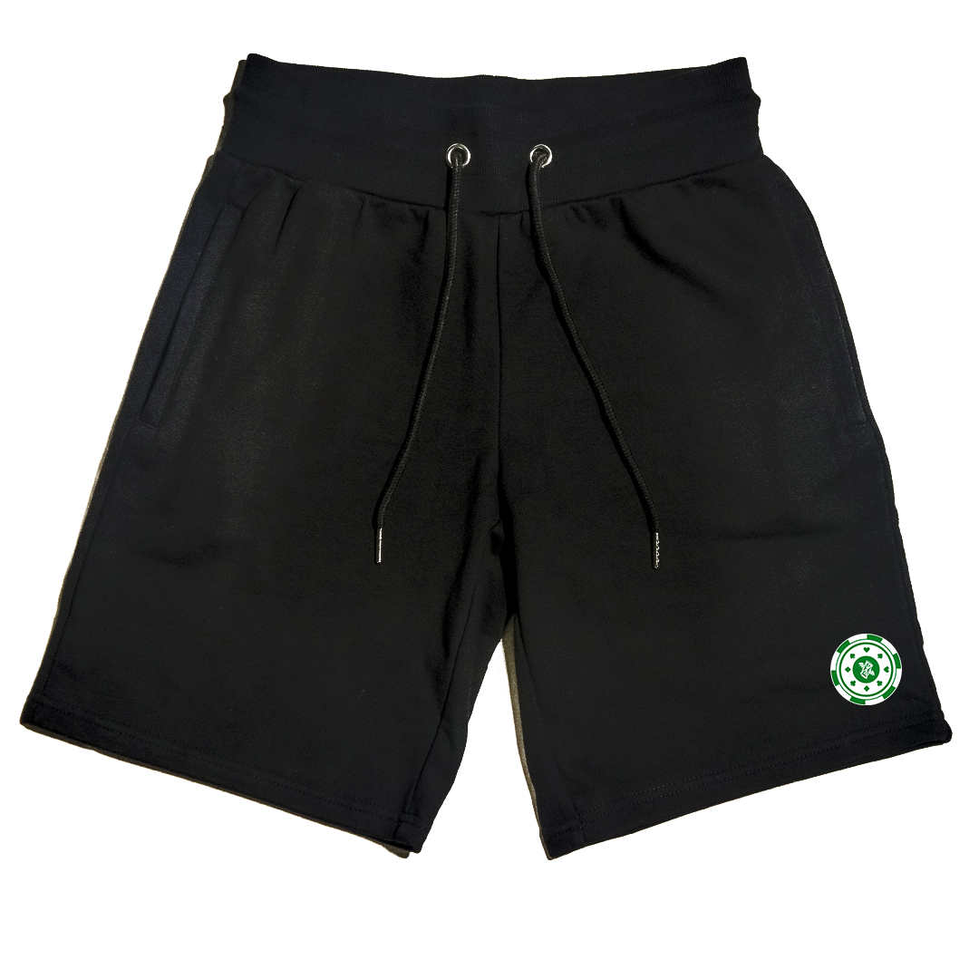 ' Casino ' French Terry Shorts