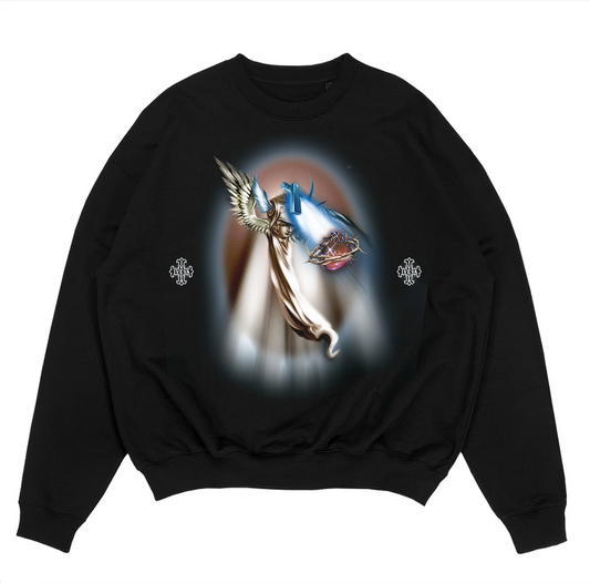 ' Angel Uriel ' Heavyweight Crewneck