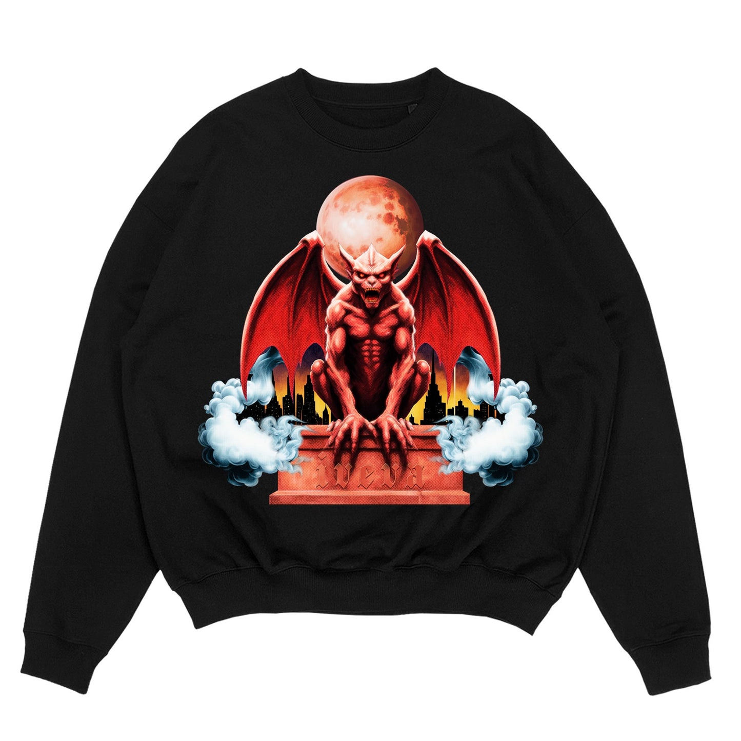 ' Gargoyle ' Heavyweight Crewneck