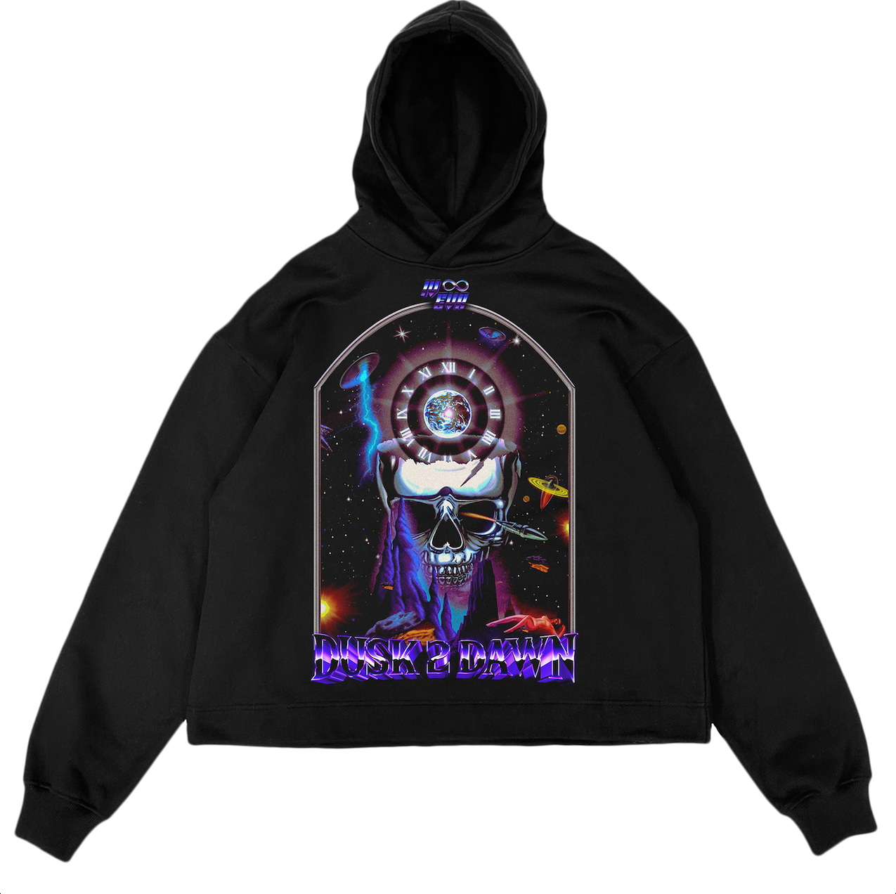 ' Dusk 2 Dawn ' Heavyweight Hoodie