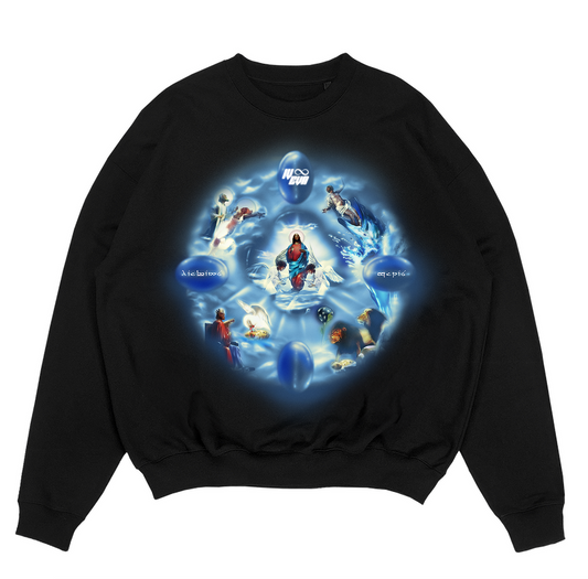 ' Jacob's Ladder ' Heavyweight Crewneck