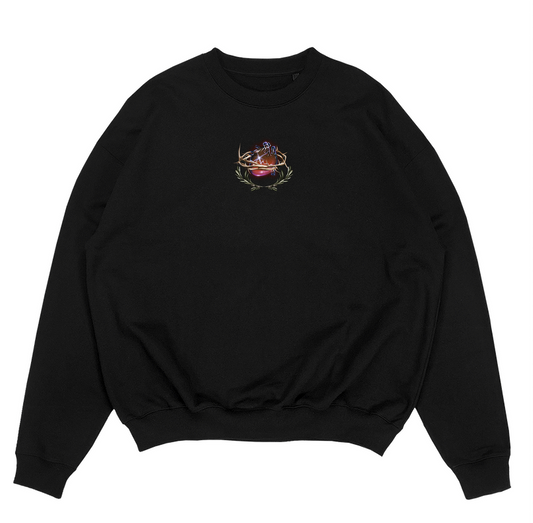 ' Sacred Heart ' Heavyweight Crewneck