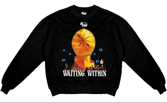 ' WAITING WITHIN ' CREWNECK