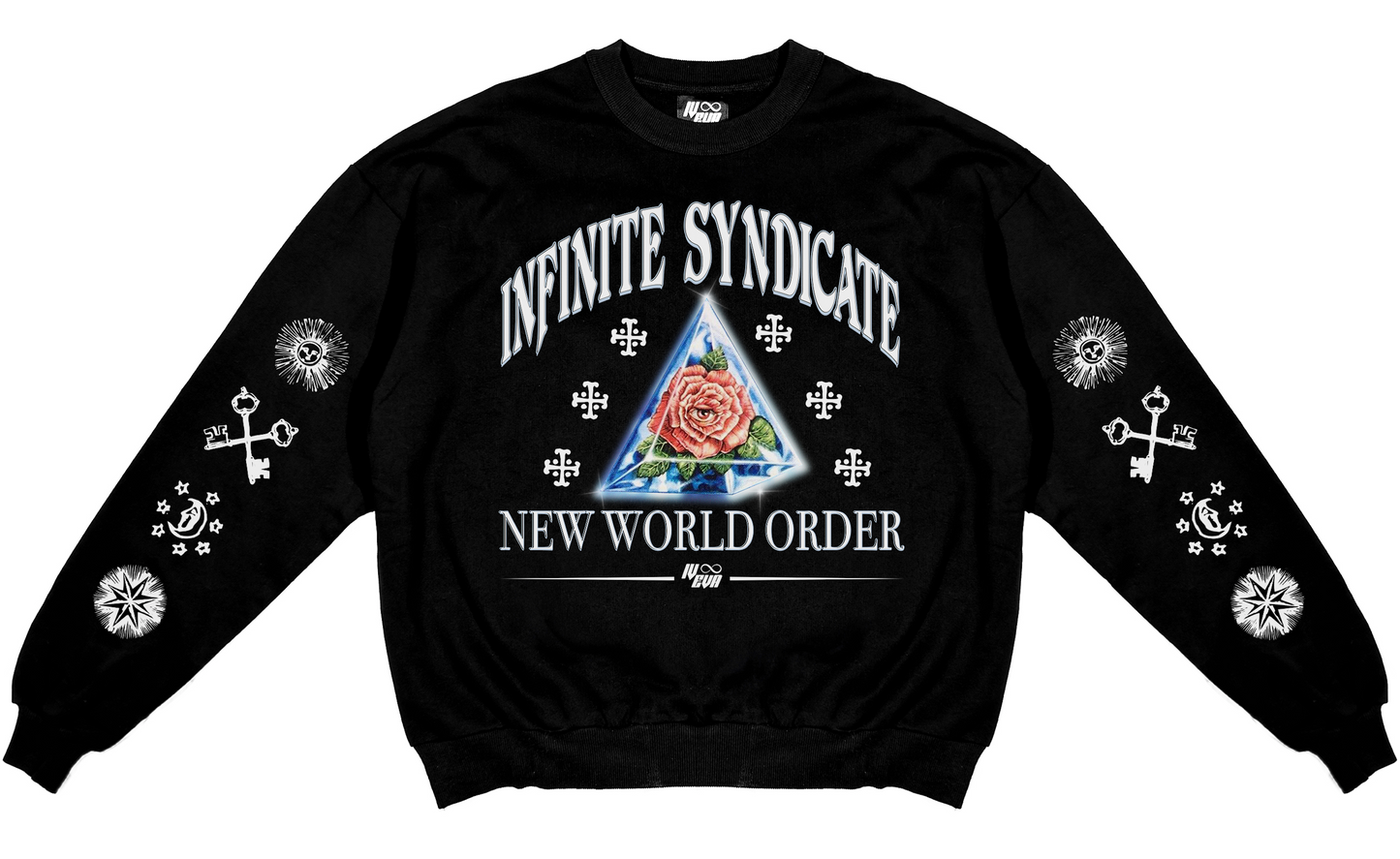 ' INFINITE SYNDICATE ' CREWNECK