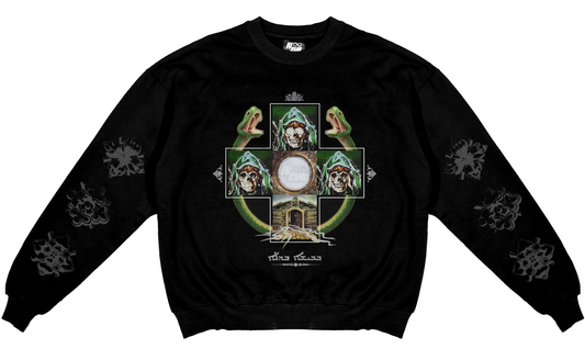 ' FEAR NO EVIL ' CREWNECK