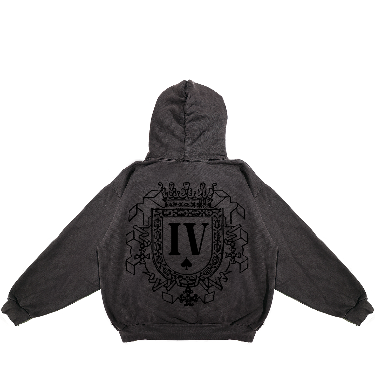 ' King's Crest ' Heavyweight Hoodie