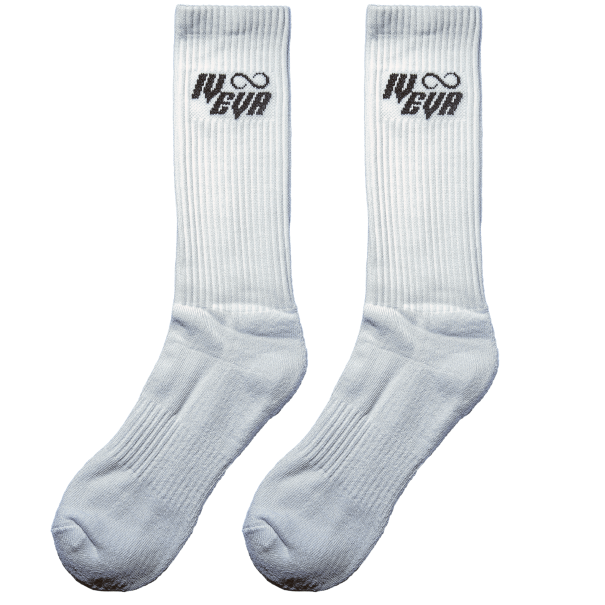 White Logo Socks